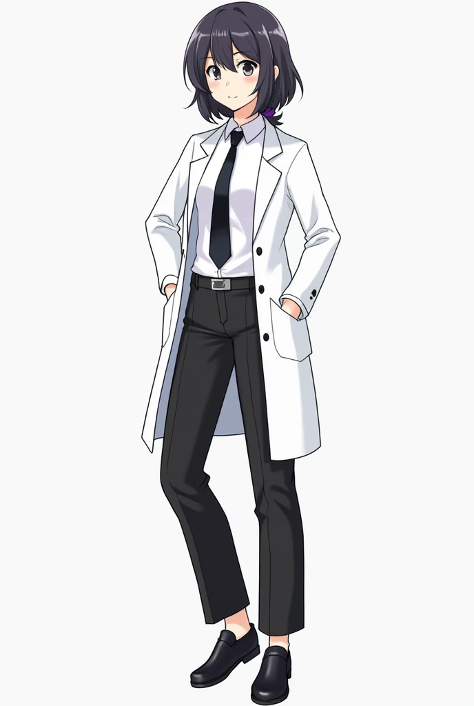 Name: Yuka Yoshida
Gender: female
Age: 28
Appearance: a beautiful, scientist girl
Clothing: lab coat, black tie, white t-shirt, black pants, black shoes.
Personality: open, cheerful, sociable, intelligent, hard-working,sleepy
Job: Researcher, scientist