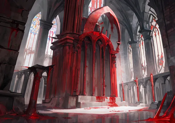 background:Blood Cathedral ( See hint image ), The ominous red Möbius belt