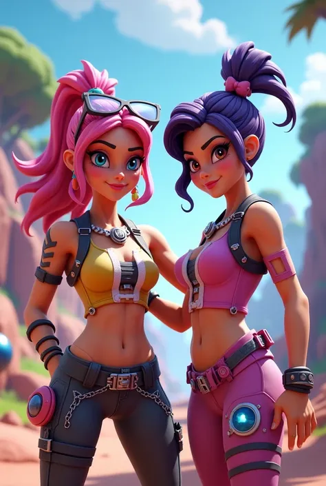 Two Fortnite girls 