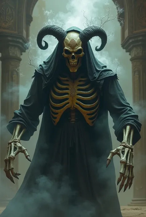 Skull demon man muslimh