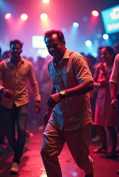 Kerala chief minister pinarayi vijayan in a dance club