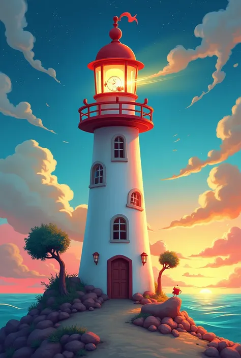 A funny lighthouse