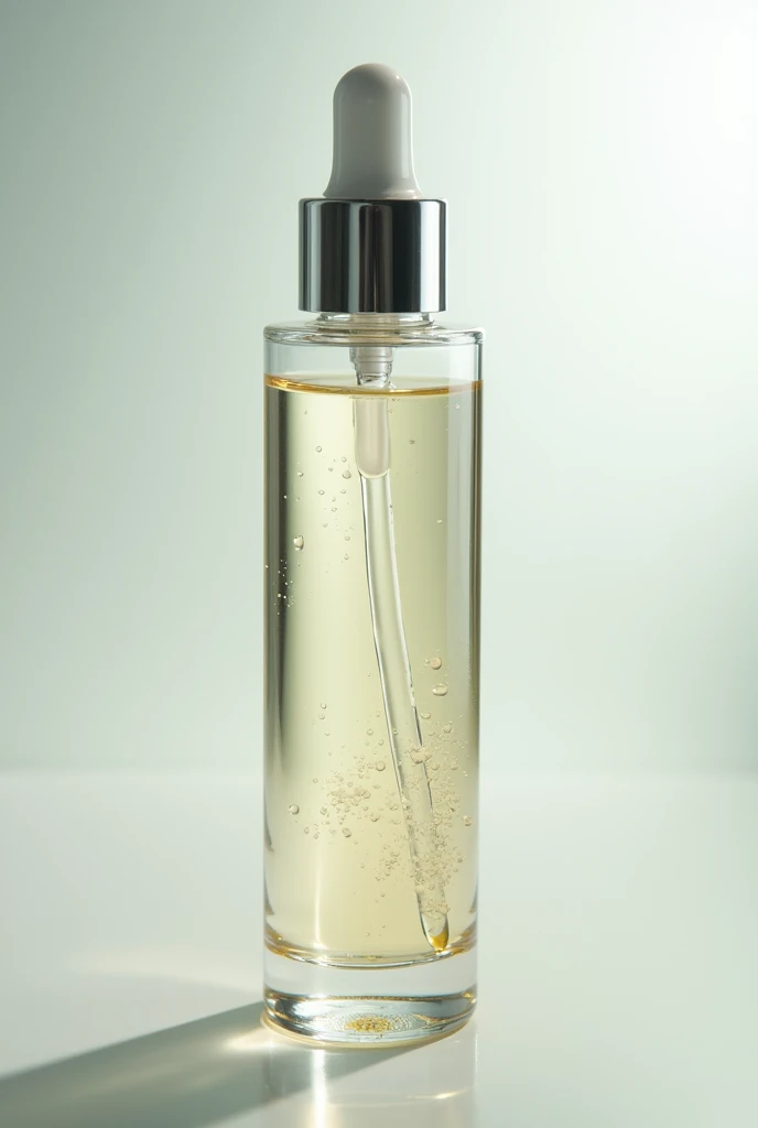 Ceramides in a glass bottle