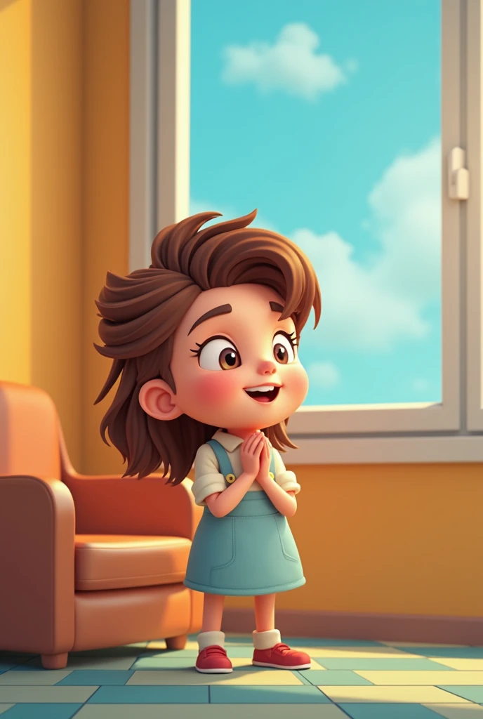 Generate high quality scenes animated 3D cartoon style 
फ्रेम 10:

कैमरा: फोन स्क्रीन का क्लोज-अप। उस पर लिखा है, "तुम अब सपने में नहीं हो!"

एक्शन: कमरे की लाइट कट हो जाती है।

लाइटिंग: अचानक अंधेरा।

