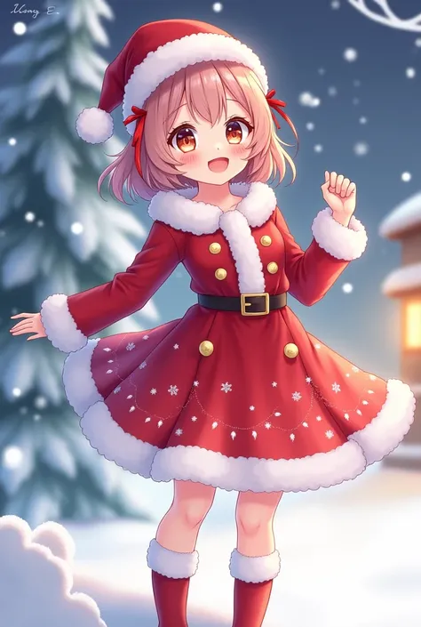 SANTA GIRL ANIME