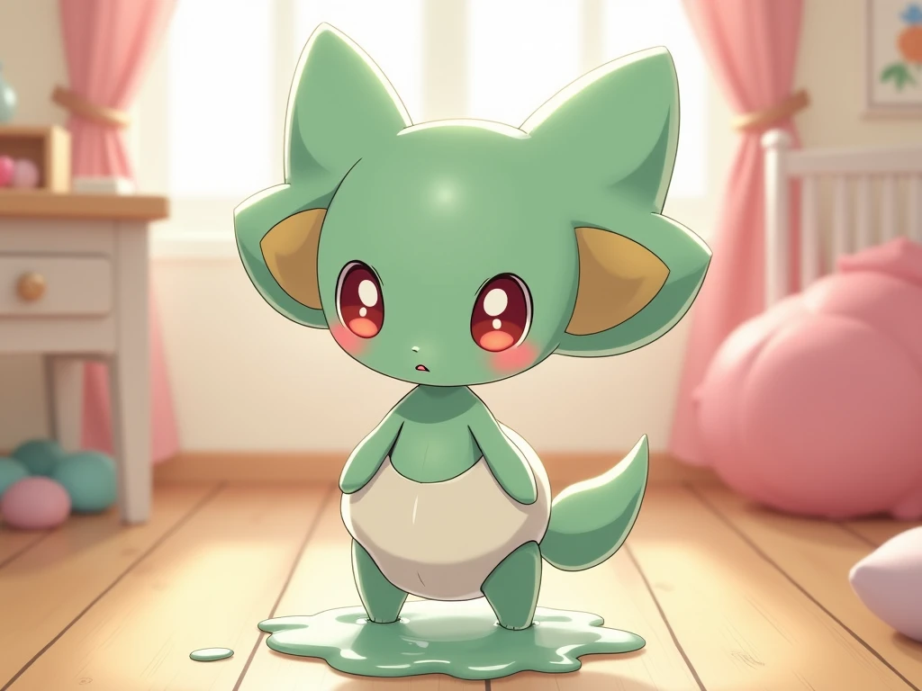 Meloetta abdl leaking diaper 