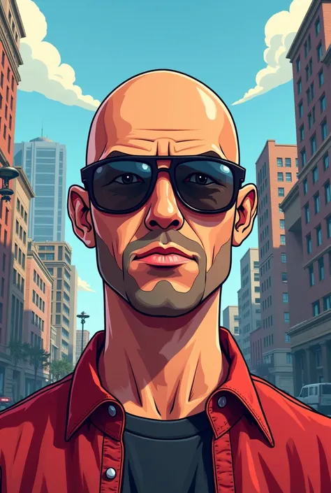 Joe rogan hyper realistic cartoon gta5 4k