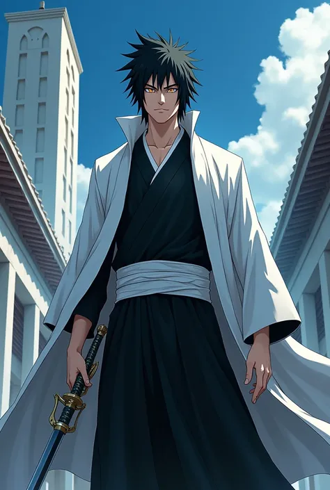 Sasuke Uchiha Captain Gotey 13 from Bleach