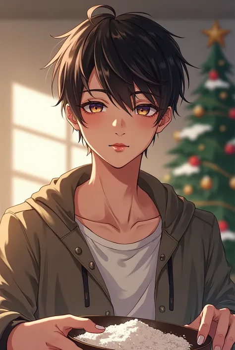  {{{best quality}}}, {1person}, depth of field, beautiful detailed eyes, {game cg}, angular face, beautiful guy, angular face, adult, watercolor on paper, {{{{{{2024 manhwa style}}}}}}, beautiful, sexy, {{{{perfect eyes}}}}, attractive, short hair, full li...