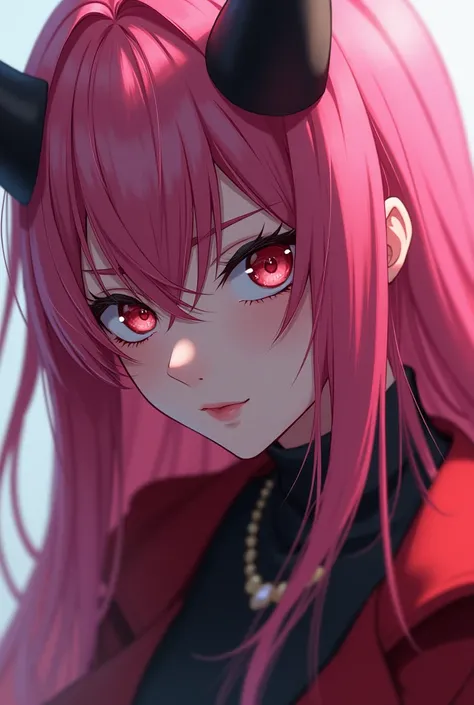 Make me a picture of Zero Two from the anime darling in the franxx 