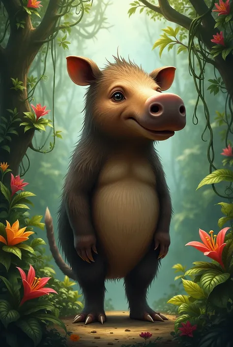 A humanized tapir from the Amazon 