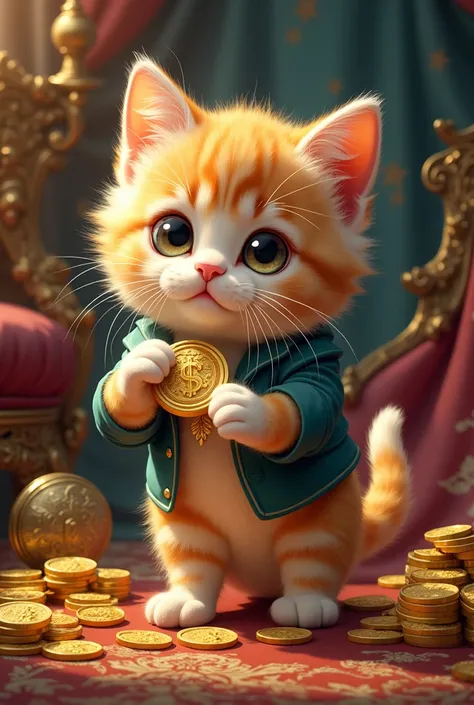 Kitten got rich