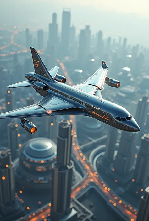 Plane, technology,Future City,