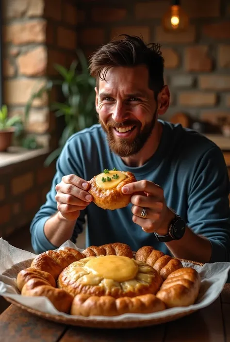 Messi eats Shuaibiat from Idlib 