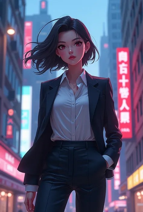 Capitalist Girl, anime