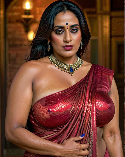 Looks like Mahie Gill, full body Closeup shot, Big chubby aunty, milf, demoness mommy, mother of demons, heavy figure Indian aunty, huge figure, huge massive breast, cougar lady witch, horny Gothic milf,  70 years old gorgeous mature lady, pervert demoness...