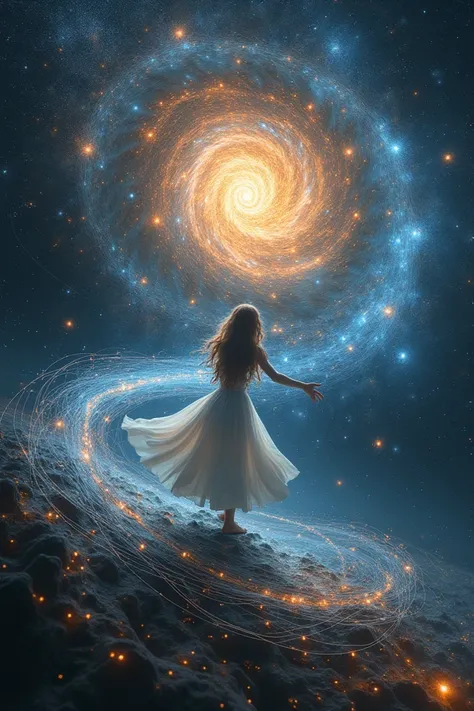 The dance of the soul is seen in the rhythms of the universe. As science has proved that energy moves in waves, waves move in patterns, and patterns moves in rhythm, everything dances to the universal vibrations that is manifested and measured in the motio...