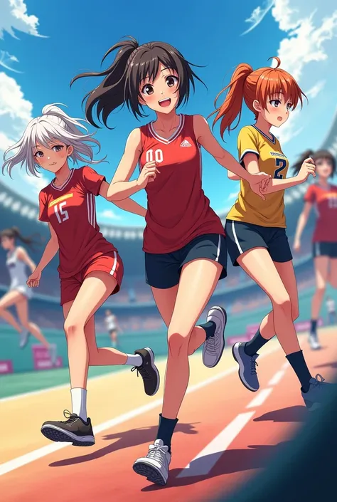 Female anime athletes