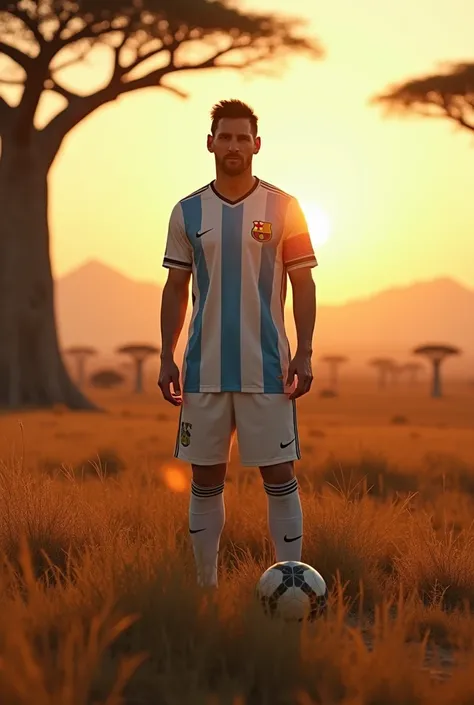 Lionel Messi in Africa 