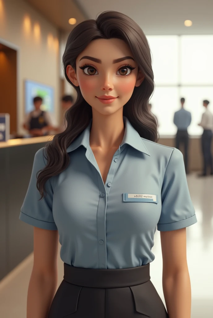 Realistic attendant 