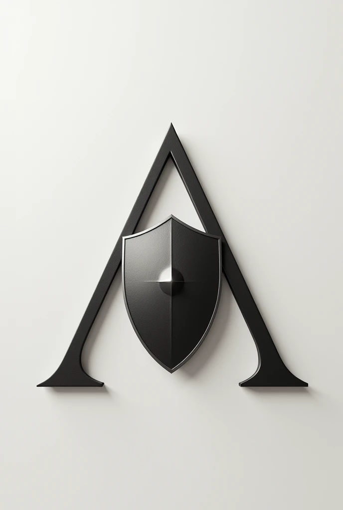 Other model small shield located in the middle of the letter A