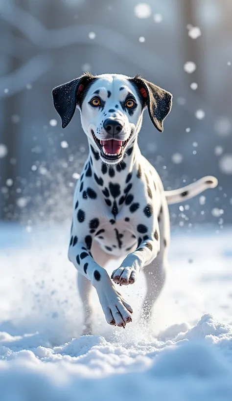 Dalmatian Dog🌨