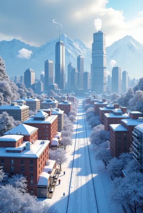 simcity winter landscape