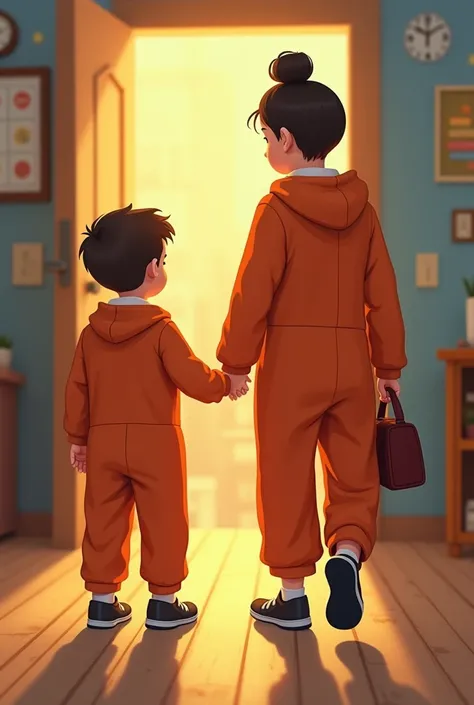 Lucas enters preschool hand in hand with his mother ,  the educator entrusts us to the majestic hands of the Lord and Heavenly Father ,  welcomes us with her unparalleled joy and a waste of hugs from new classmates. Use the same boy in the orange jumpsuit ...