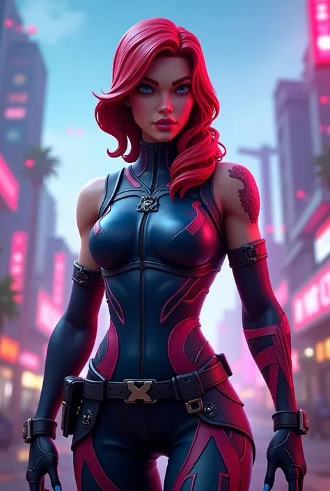 Montre moi le skin fortnite nommé (ruby)