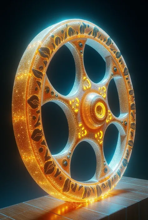 Ezekiel 1:16-18 NIV
[16] This was the appearance and structure of the wheels: They sparkled like topaz, and all four looked alike. Each appeared to be made like a wheel intersecting a wheel. [17] As they moved, they would go in any one of the four directio...