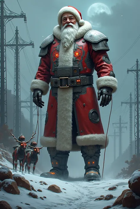 Simon Stalenhag Santa claus