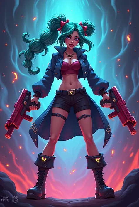 pixel arcane jinx 