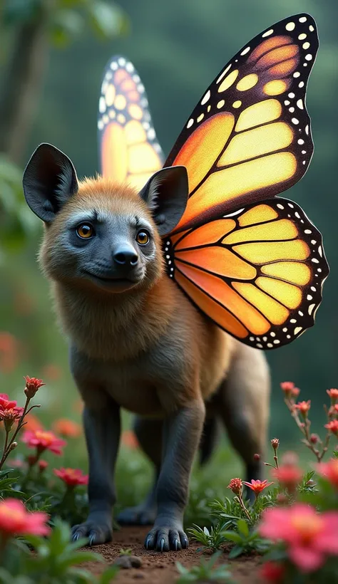 A Hyena And Butterfly Hybrid