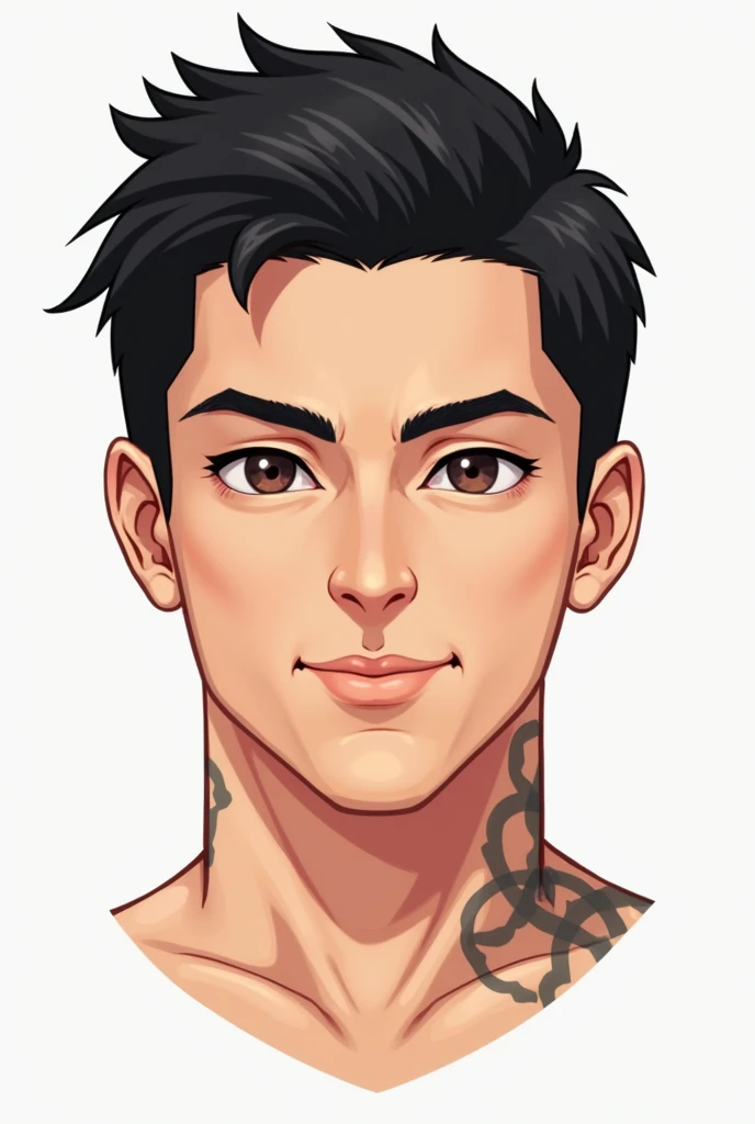 
CREATE THIS FACE
**Appearance:**
- **face:**  Haruki has an oval face with delicate features .  Her skin is clear and smooth .
- **eyes:**  The eyes are almond-shaped and dark in tone ,  with a determined and focused expression .
- **Hair:** He has black ...