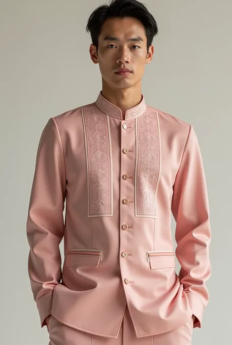 make 6 different models of lebaran shirts one set top bottom skirt with armani fabric embossed aesthetic motif pastel colors send in the form of 6 pictures