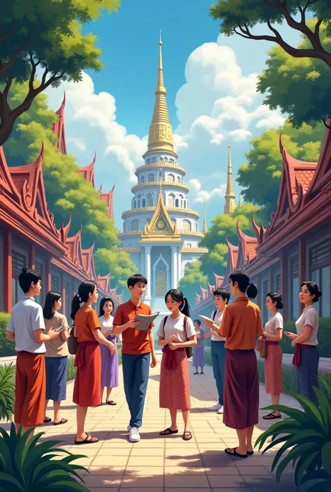 Ten Thai Students