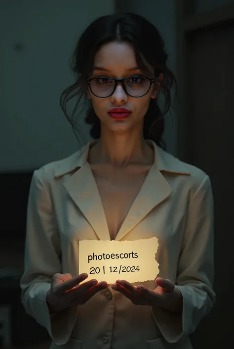  Makes her holding a written piece of paper " PHOTOESCORTS
 A5MG9
 20 /12/2024 "