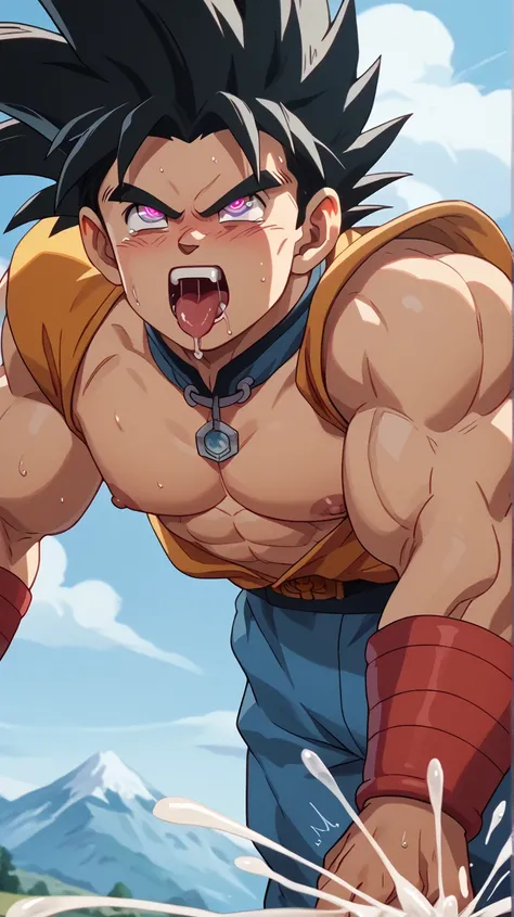  top quality ,Anatomical, Big Muscles ,Goku and Kogenta mix,Devils Body and Wings ,gigantic penis,Strong Orgasm ,Freeze in the cold ,Dripping semen, makes me drool, shed tears, black hair, mind control