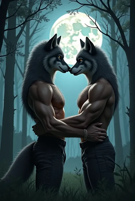 Gays werewolf couple