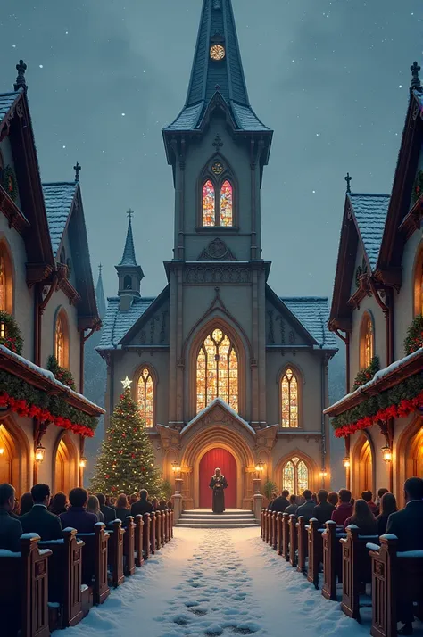 church， Christmas