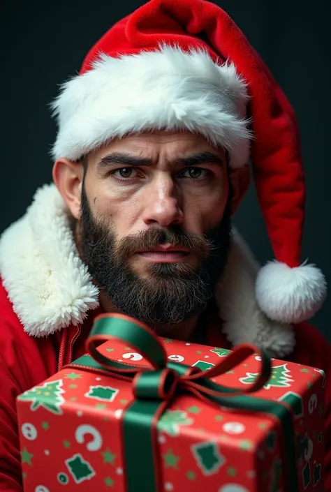 Ufc funny edits, using christmas cap put fighters head, put christmas bag, fighters
