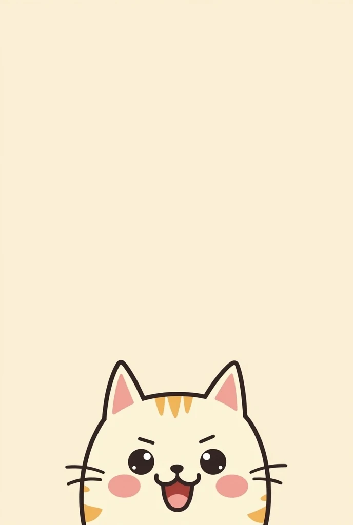 Cat Illustration　Seal style
smiling face
angry face
simple face