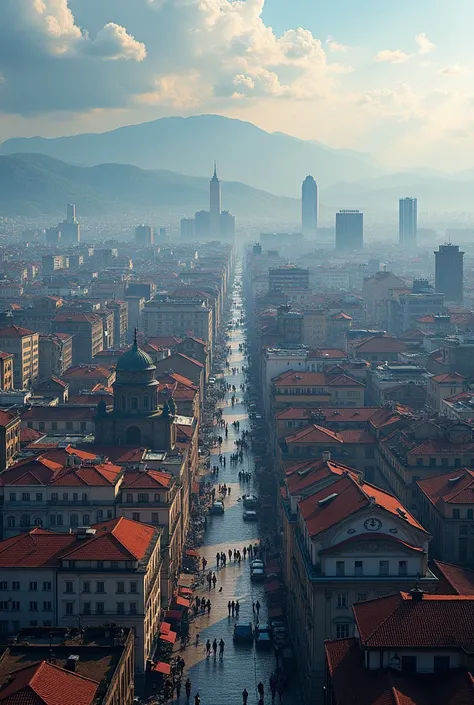 Sarajevo, infinity, skyline