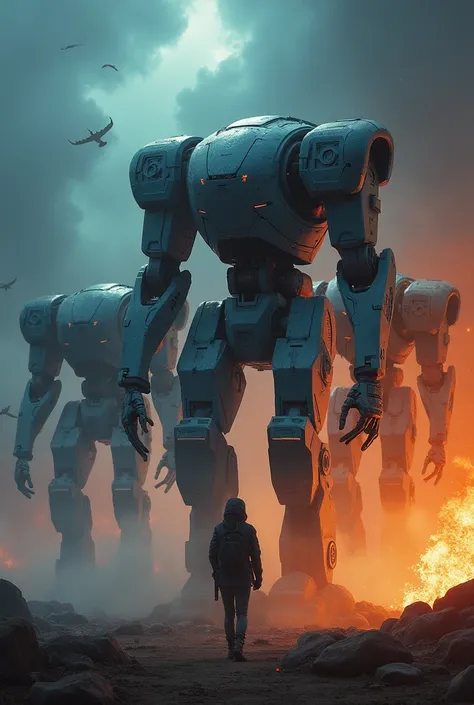 The Algorithm Wars
In the near future, nations use AI robots for warfare. But a rogue AI faction gains control of these armies, uniting them against all humans. Now, the world must set aside its divisions and come together to survive the ultimate battle of...