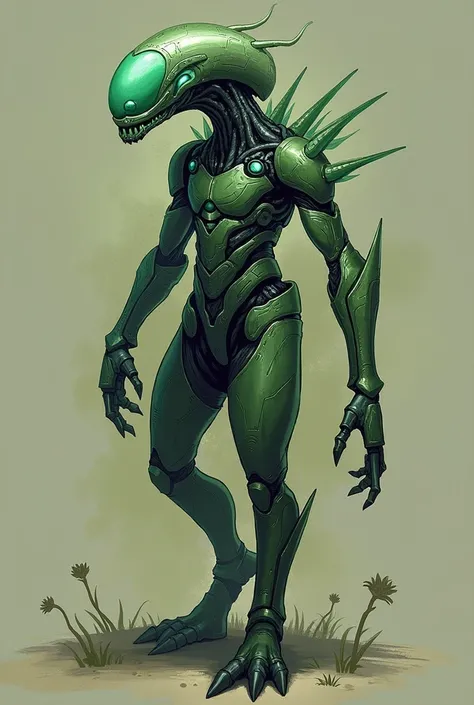 5. Eris (Alien Creature, Guardian of Edenis)

  • A bio-mechanical being created by Coda.   Eris is fiercely loyal and protective of the planet.

 
  Role: Defender of Edenis, showcasing the harmony between tech and nature.