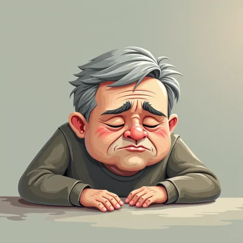 vector illustration of  human Fatigue