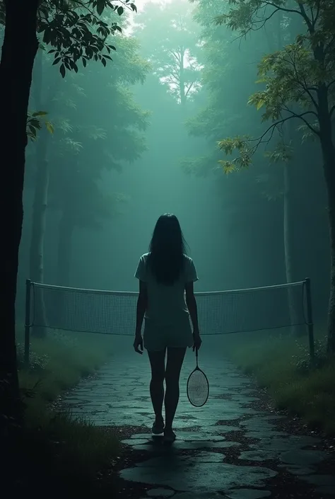 Sure! Heres a concept for a short horror film centered around badminton, with a cast of five people:

Title: "Shuttle of Shadows"

Plot: A group of five friends gathers at an old, secluded mansion for a weekend getaway. They decide to pass the time by play...