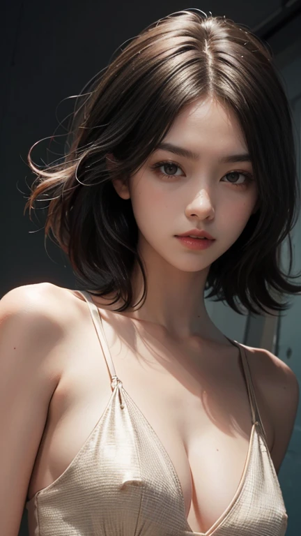 Asymmetric hair , U high res, retina, masterpiece, Accurate,  anatomically correct ,  textured skin ,  super detailed ,   high detail ,  High Quality , 最 High Quality ,  high res, 1080P,  high res, 4K, 8k, 16k