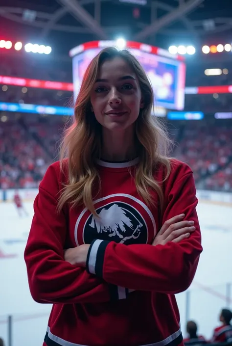 NHL VLOG back ground gril 