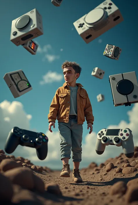 I want you to combine my photo with a trip with PlayStation devices 